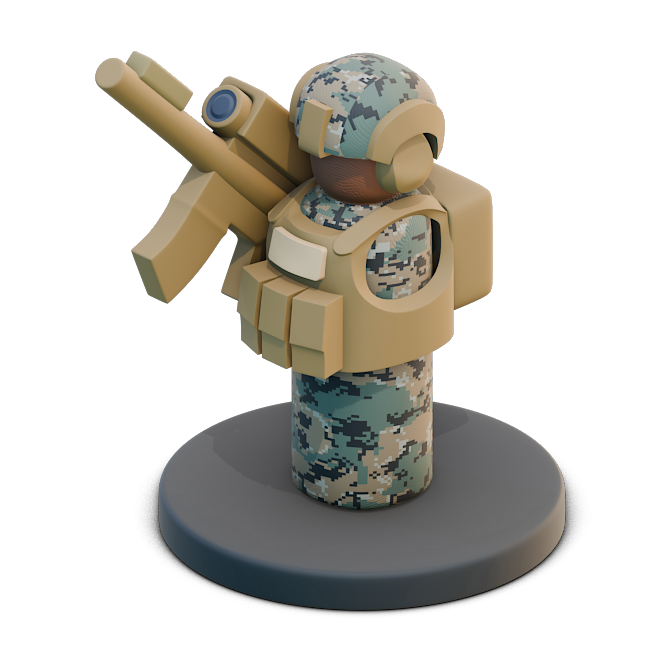 USMC Anti-UAS gunner